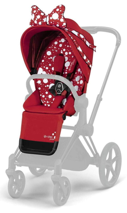 Набор чехлов прогулочного блока для коляски Cybex Priam III Petticoat Red