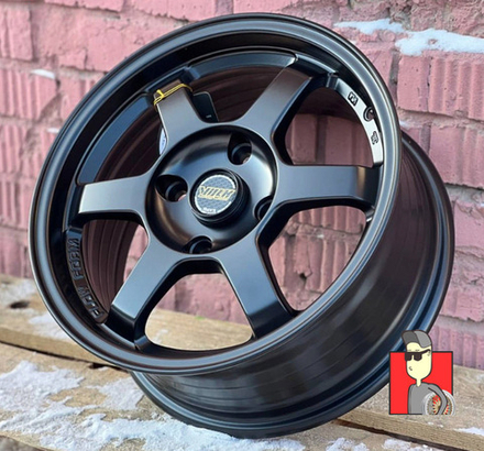 Комплект дисков Rays TE37 15x6.5 et38 4x100