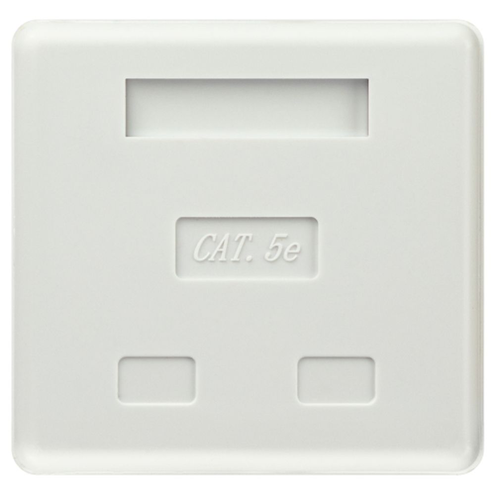 Компьютерная розетка ЭРА RJ-45 категория 5е неэкранированная 2-порта упаковка 30 шт | Разъёмы, переходники, ТВ делители