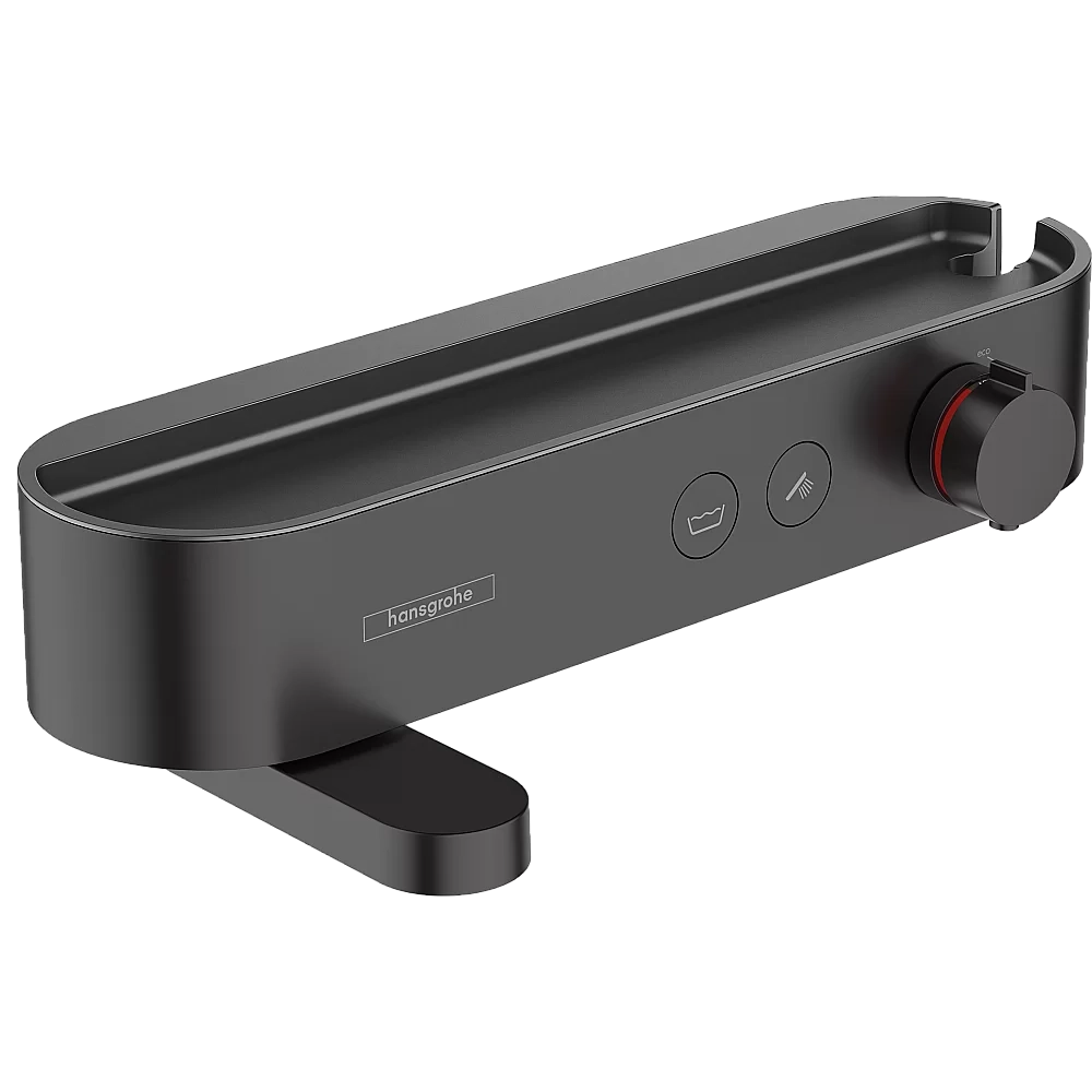 Смеситель для ванны Hansgrohe ShowerTablet Select 24340670 черный матовый