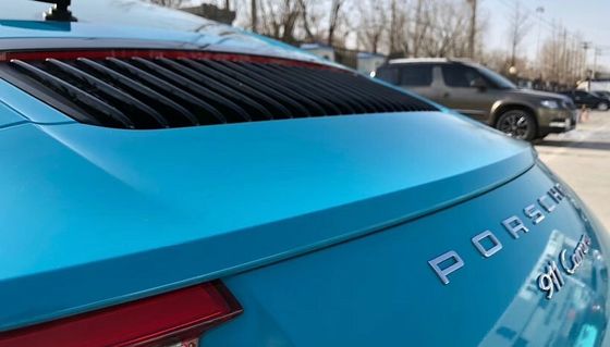 Пленка PET синяя глянцевая Gloss Miami Blue Carbins