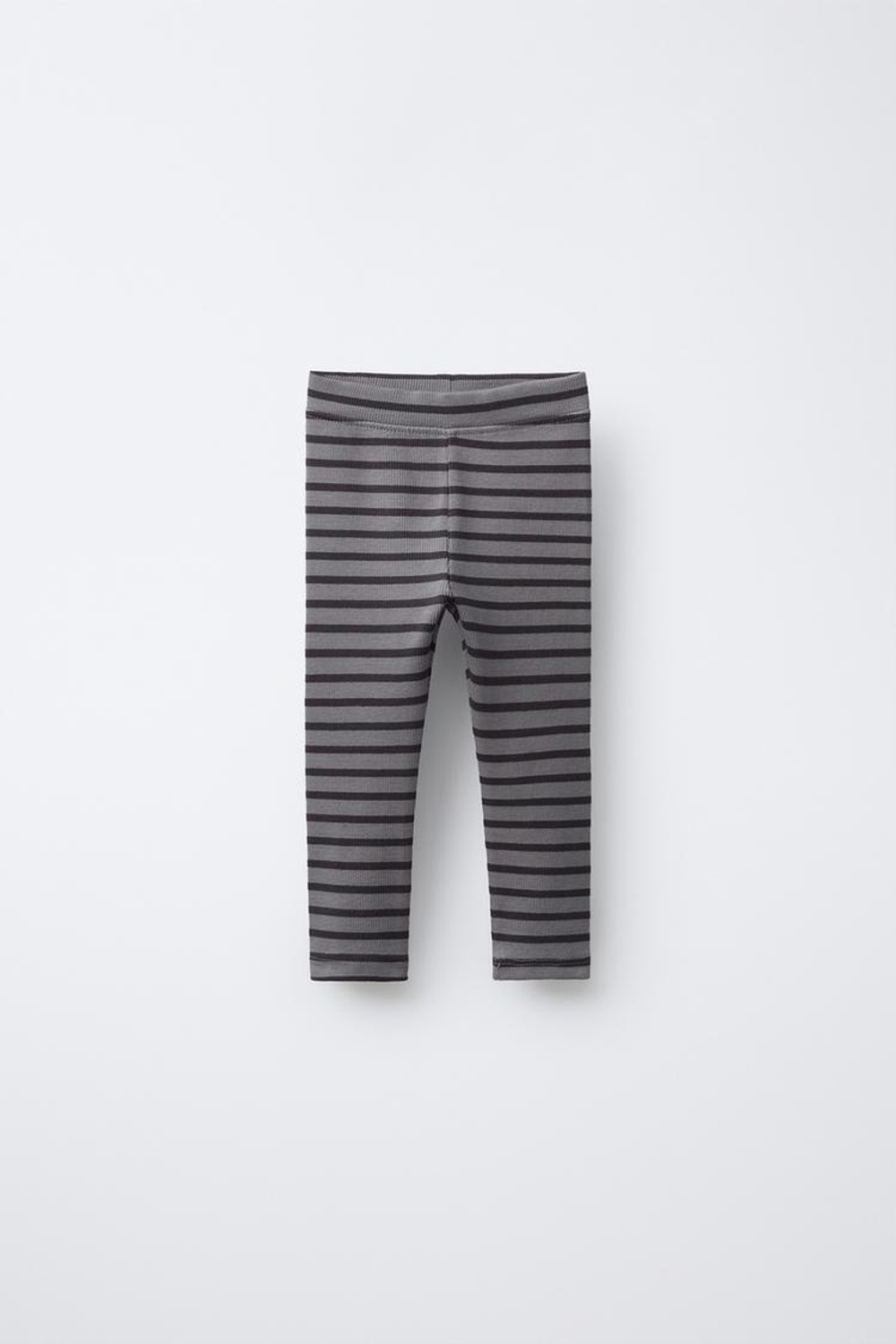 ZARA НАБОР ИЗ ДВУХ ЛЕГИНСОВ С ПРИНТОМ И ОДНОТОННЫХ, ЧЕРНЫЙ