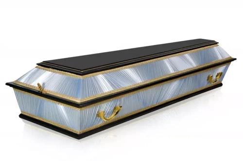 Гроб ГК-4 голубой