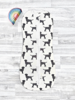 Пелёнка-кокон Mjölk Собачки NEW, уценка