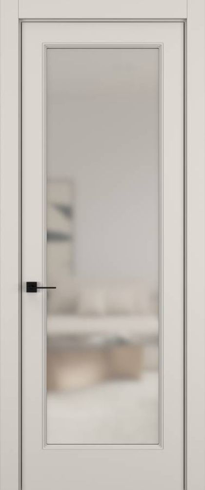 Дверь 01V ELEGANT Матовый Серый песок
