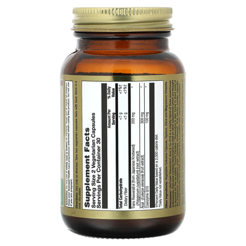 LifeTime Vitamins, ресвератрол, асаи и коэнзим Q10, 60 вегетарианских капсул