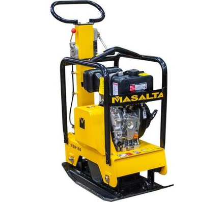 Реверсивная дизельная виброплита Masalta Kama KM178F, MSH160-1 ВИБ171