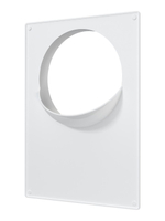 Площадка торцевая ПТП фланец D130 180х250 пластик ERA