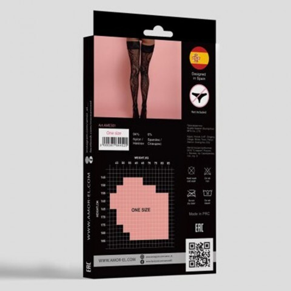 Ажурные чулки El Bohre от Amor El, S/L