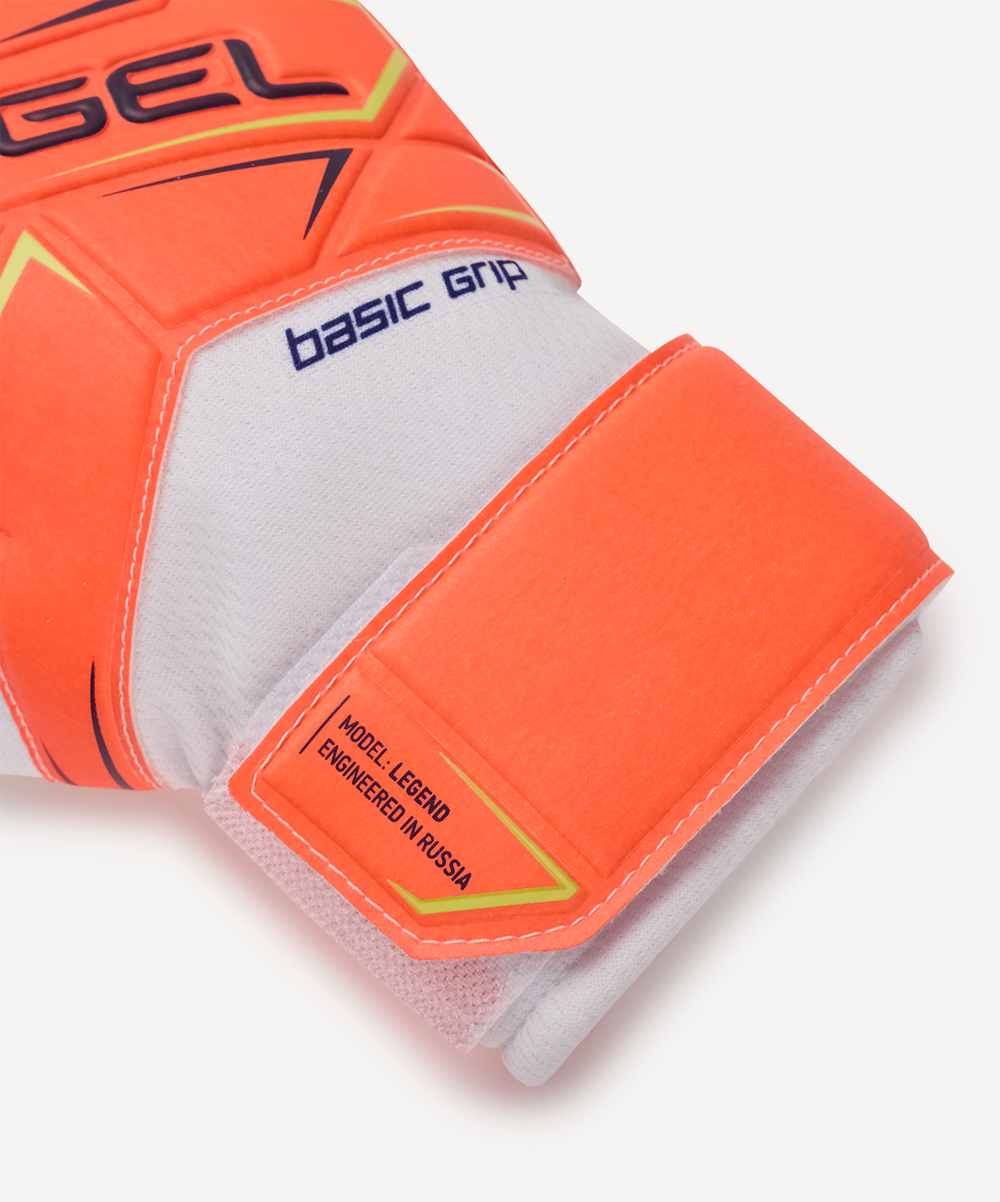 Перчатки вратарские Legend BL3 Flat, коралловый