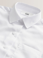 Рубашка школьная с коротким рукавом для девочки Next 458-579, 2 шт., Белый