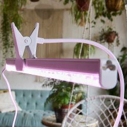 UFP-M04D-600 WHITE POLYBAG Подставка для светильника ULI-P. на прищепке. длина трубки 600мм. Белая. ТM ФитоЛето