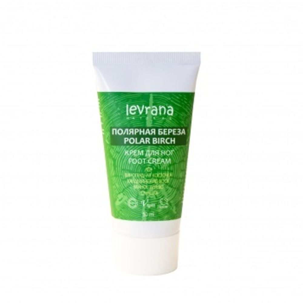 Крем для ног Полярная Берёза 50 мл (Levrana) Крем для ног Полярная Берёза 50 мл (Levrana)