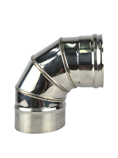 Колено угол 90° (430/0,5 мм) Ф 140 нерж