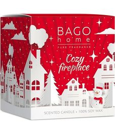 Вечер у камина, ароматическая свеча, Bago home