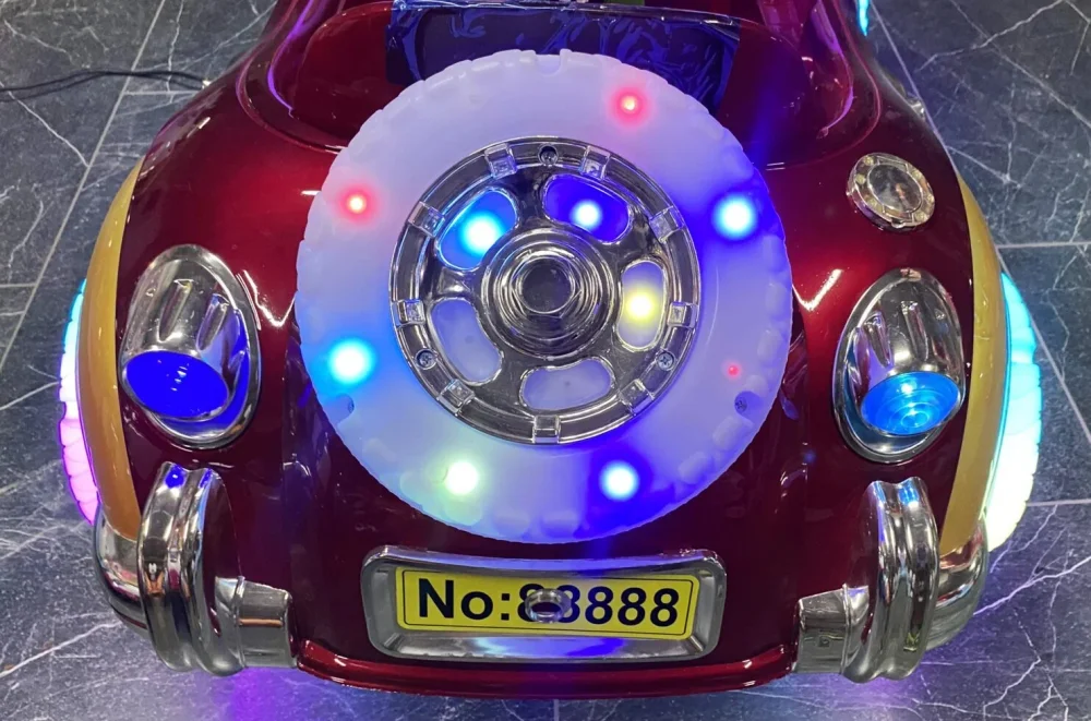 Автомат качалка с видео игрой «Ретромобиль»