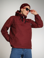 Анорак мужской без утеплителя бордовый Город Горький
