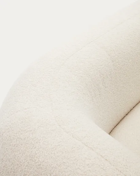 Трехместный диван Martina, 240 см, белое букле