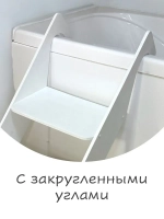Лестница для собак средних и крупных пород в ванную