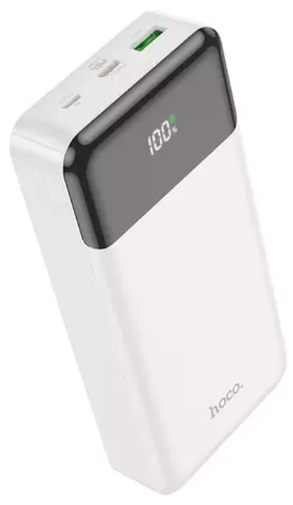 Портативный аккумулятор 20000 mAh Hoco J102A White