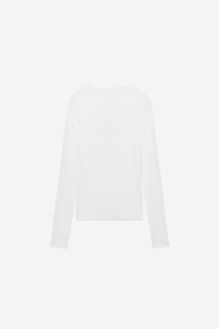 ZARA Х LUDOVIC DE SAINT SERNIN ФУТБОЛКА С БЛЕСТЯЩЕЙ НАДПИСЬЮ, БЕЛЫЙ