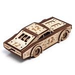 Набор из двух спорткаров "Легенды трека" от DROVO - Деревянный конструктор, сборная механическая модель, 3d пазл