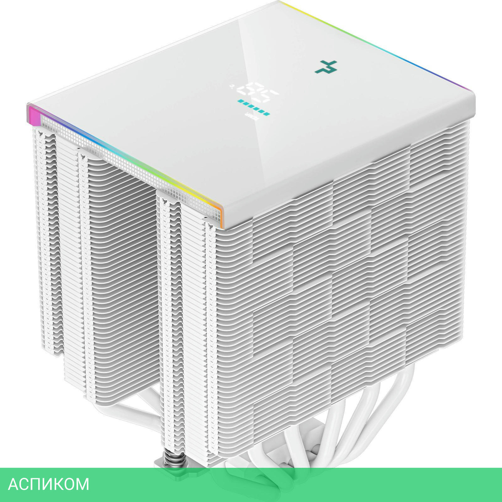 Кулер для процессора DeepCool AK620 Digital White (R-AK620-WHADMN-G)