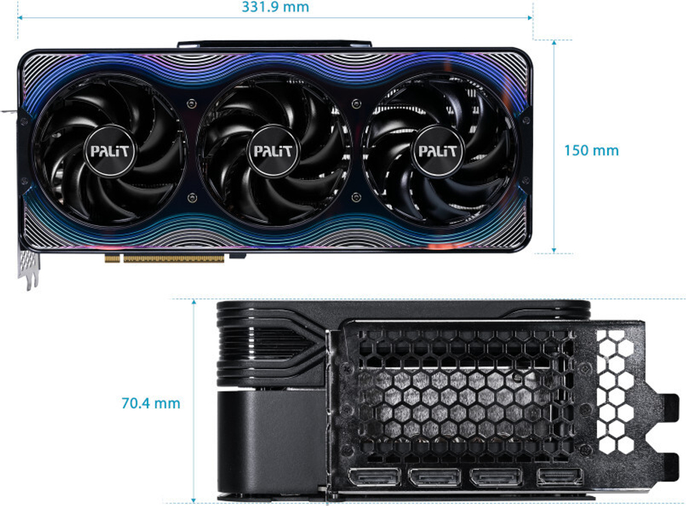 Видеокарта PCI-E Palit GeForce RTX 5090 GameRock (NE75090019R5-GB2020G)