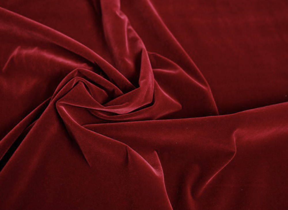 Бархат гладкий стрейч