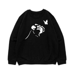 Свитшот "Боксер и бабочка"