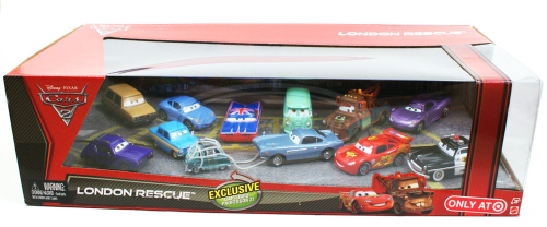 Набор 12 тачек "Разоблачение в Лондоне"