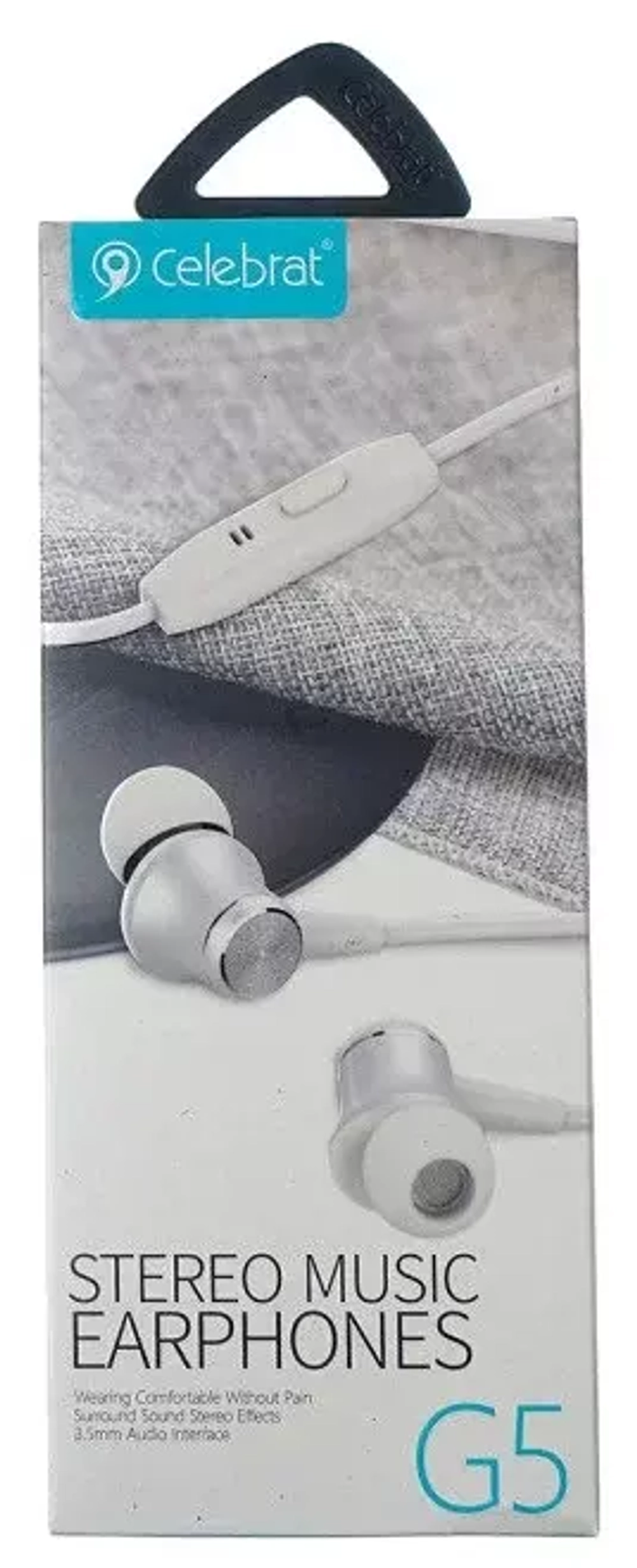 Наушники Celebrat G5 White