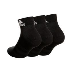adidas Light Ankle Sports Socks 3 Pack - Black