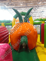 Надувной коммерческий батут "Джунгли"