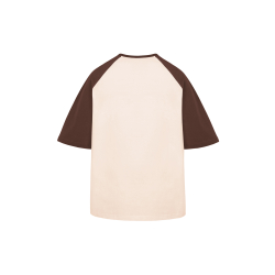 Футболка Called a Garment Kaybug "Cream + Сoffee Brown"