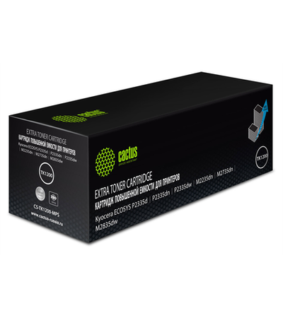 Cactus CS-TK1200-MPS TK-1200 черный (11000стр.) для Kyocera Ecosys P2335d/P2335dn/P2335dw
