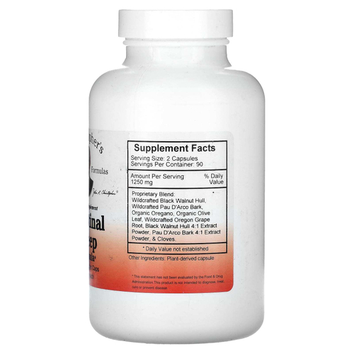 Christopher's Original Formulas, Средство для очищения кишечника, 625 мг, 180 вегетарианских капсул