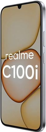 6.74" Смартфон REALME C100i 4/128Gb,  RMX5377,  NFC,  IPS,  120Гц,  7000мAч,  серебристый