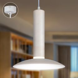 Светильник подвесной (подвес) ЭРА PL14 WH MR16 GU10 потолочный цилиндр белый