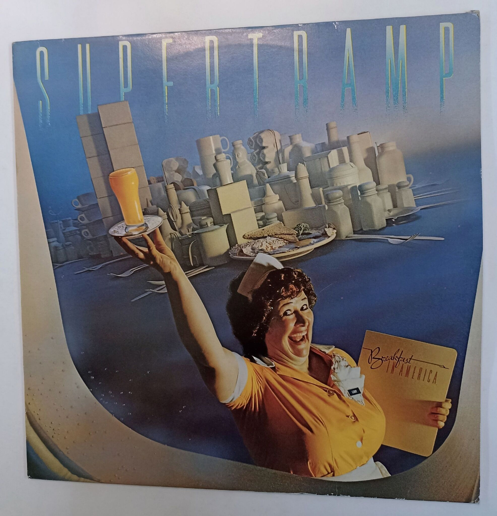 Винтажная виниловая пластинка LP Supertramp Breakfast In America (Holland 1979)