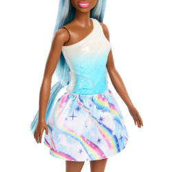 Barbie Fashionistas - Кукла Barbie Единорог в голубом наряде HRR14 / артикул   HRR12 HRR14  / GTIN 194735183654