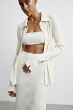 Рубашка INEZ, молочный