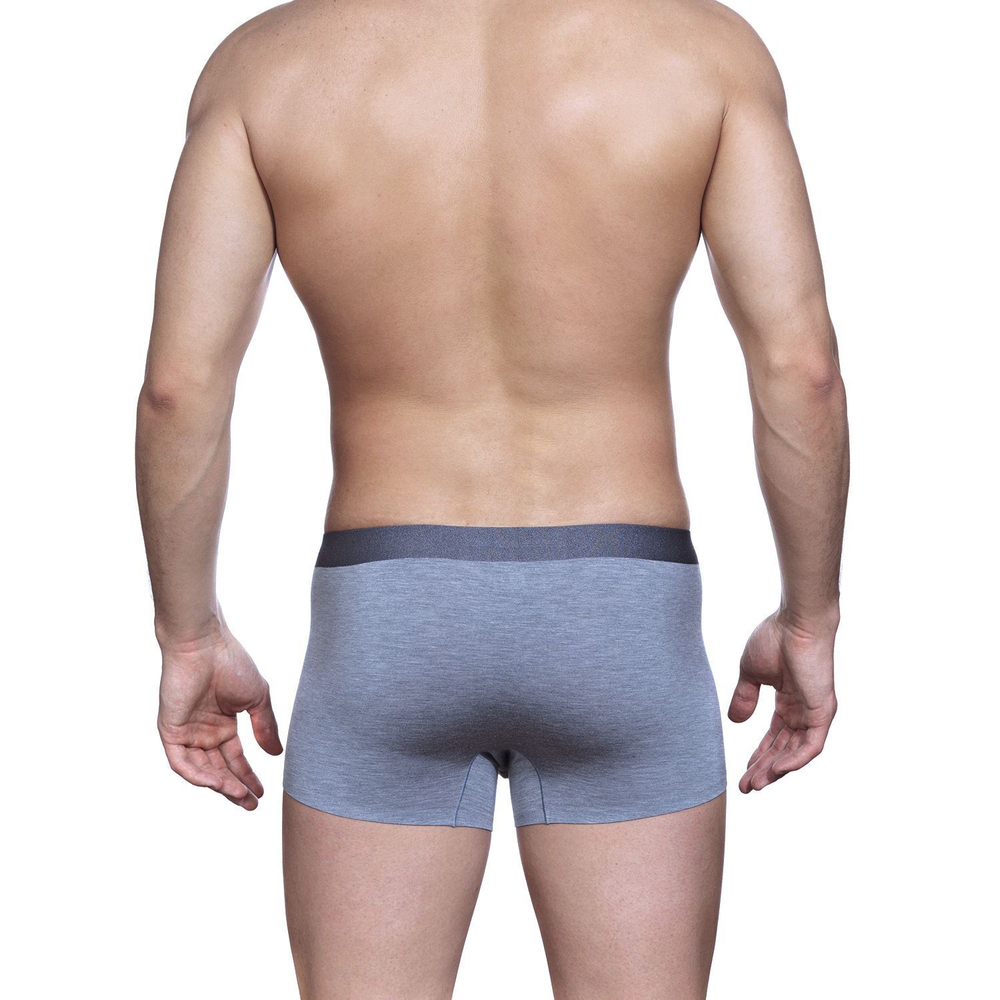 Классические боксеры из меланжевого полотна (Размер: M) (Цвет: нежно-розовый)