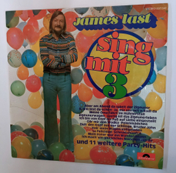Винтажная виниловая пластинка LP James Last Sing Mit 3 (Germany 1975)