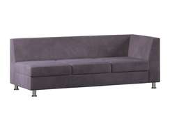 Секция с подлокотником трехметная левая Marcus MC-1P.03(L) ткань Velutto 19