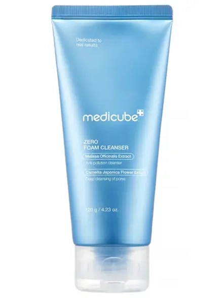 Medicube Глубокоочищающая пенка с экстрактом айвы и мелиссы для сужения пор Zero Foam Cleanser 120 гр