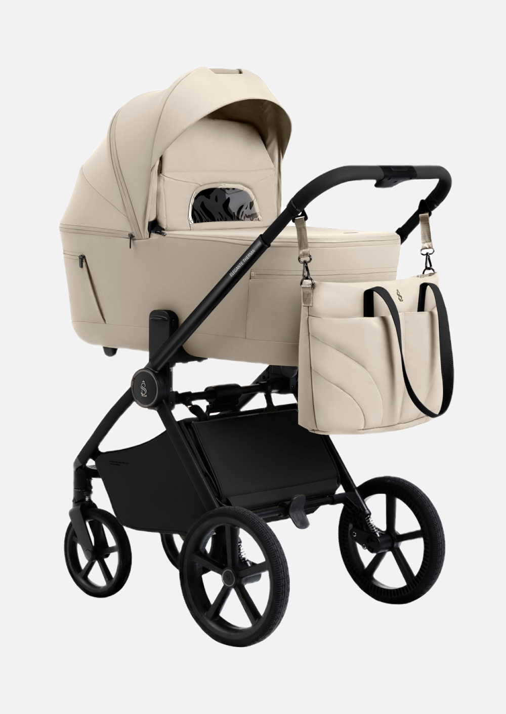 Sweet Baby Коляска 2 в 1 SBL Elegante Therma (Colore) Cream