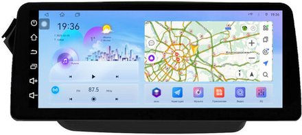 Магнитола для KIA Rio 3 2011-2017 - FarCar монитор 12.3" 2K QLED на Android 14, TS10, CarPlay, 4G SIM-слот