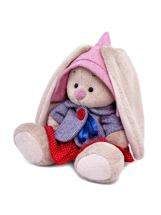 Мягкая игрушка Зайка Ми в твидовом костюме 15 см SidX-425