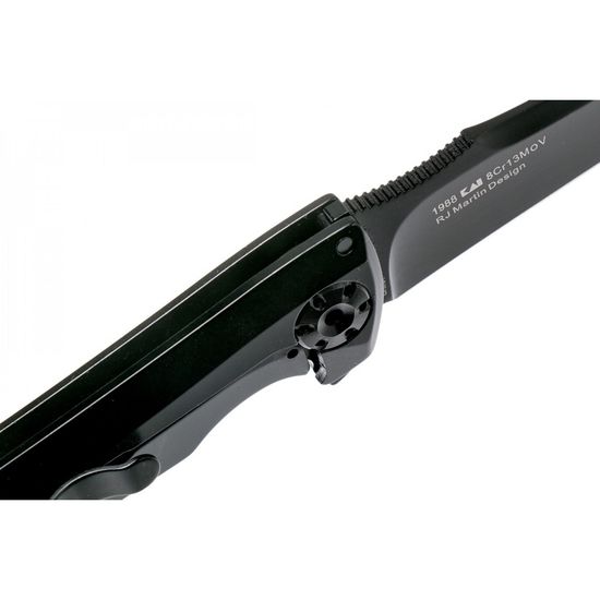 Складной нож KERSHAW Flythrough 1988 c клинком из стали 8Cr13MoV, рукоять Stainless Steel